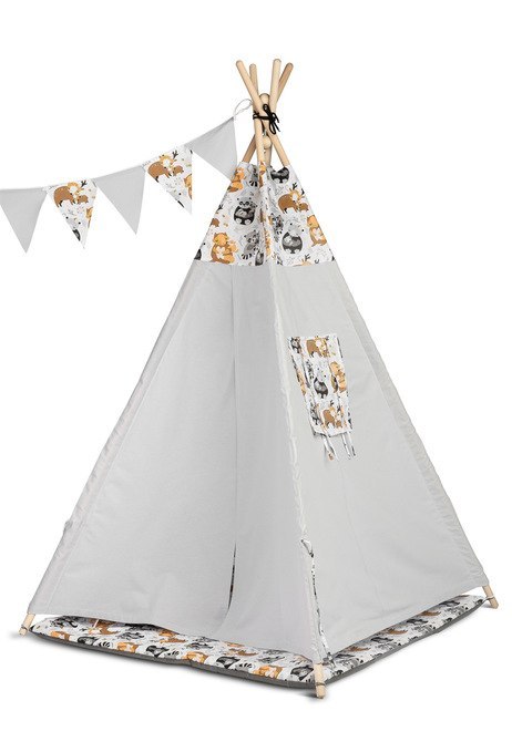 TIPI NAMIOT SZOPY SZARE TIPI NAMIOT SZOPY SZARE