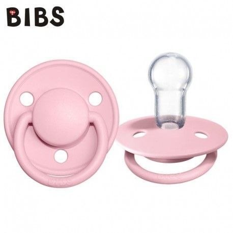 1010234 SMOCZEK SILIKONOWY BABY PINK 0-36 DE LUX