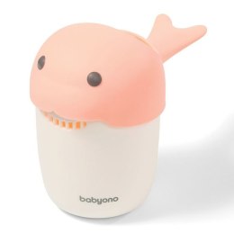 1344/03 KUBEK DO MYCIA GŁOWY WHALE RÓŻOWY