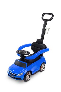 JEŹDZIK MERCEDES C63 BLUE Z RĄCZKĄ