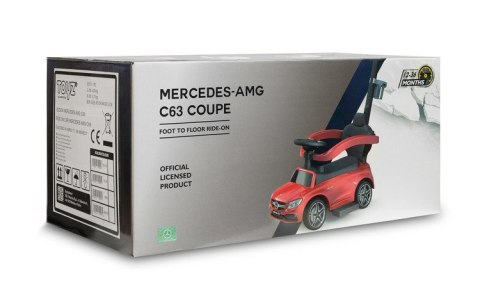JEŹDZIK MERCEDES C63 BLUE Z RĄCZKĄ JEŹDZIK MERCEDES C63 BLUE Z RĄCZKĄ