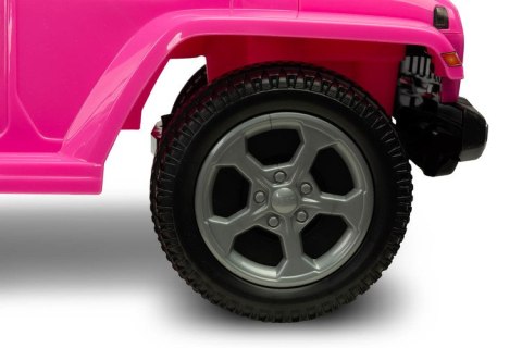 JEŹDZIK JEEP RUBICON PINK JEŹDZIK JEEP RUBICON PINK