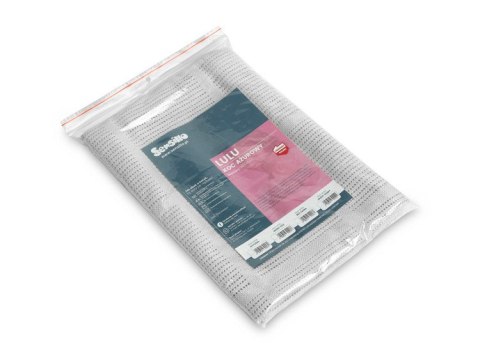 KOC AŻUROWY LULU JASNY SZARY