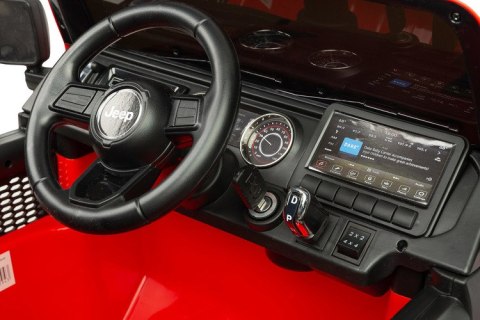 TERENOWY POJAZD NA AKUMULATOR JEEP RUBICON RED