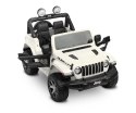 TERENOWY POJAZD NA AKUMULATOR JEEP RUBICON WHITE