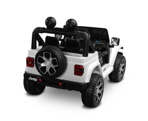 TERENOWY POJAZD NA AKUMULATOR JEEP RUBICON WHITE