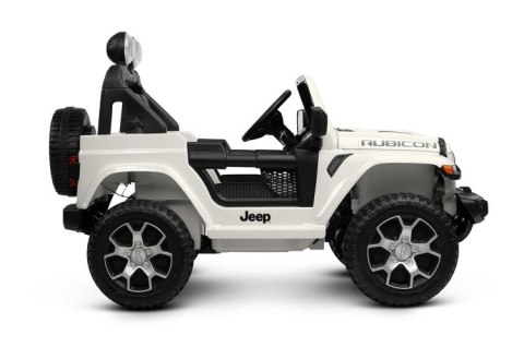 TERENOWY POJAZD NA AKUMULATOR JEEP RUBICON WHITE