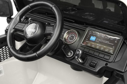 TERENOWY POJAZD NA AKUMULATOR JEEP RUBICON WHITE