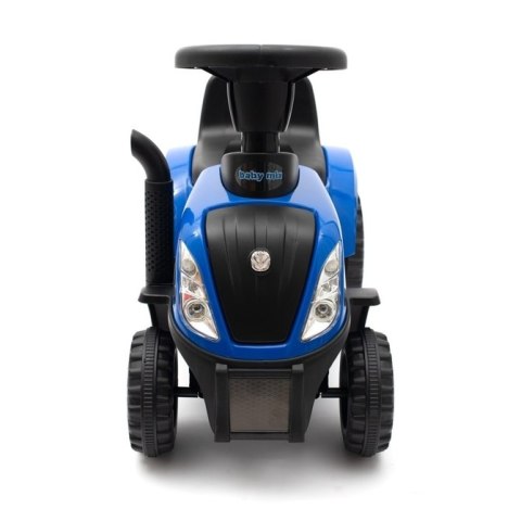 45784/658T JEŹDZIK TRAKTOR Z PRZYCZEPĄ NIEBIESKI