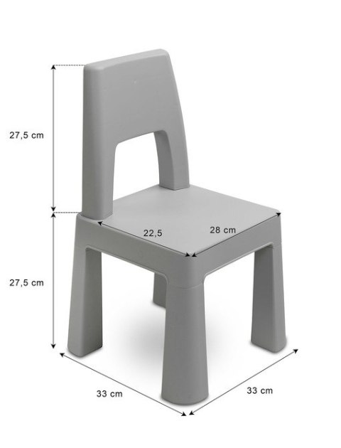 STOLIK DZIECIĘCY MONTI GREY