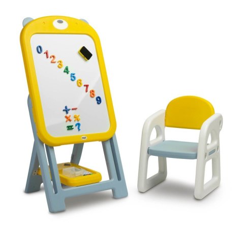 TABLICA Z KRZESEŁKIEM TED YELLOW TABLICA Z KRZESEŁKIEM TED YELLOW