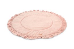 MATA DO ZABAWY FALBANKA VELVET BRUDNY RETRO RÓŻ