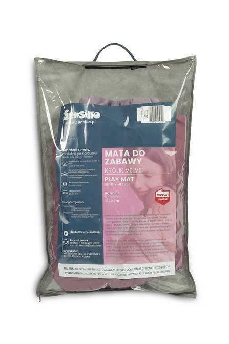MATA DO ZABAWY KRÓLIK VELVET WRZOS MATA DO ZABAWY KRÓLIK VELVET WRZOS