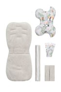 WKŁADKA DO WÓZKA DELUXE PANDA I LIS