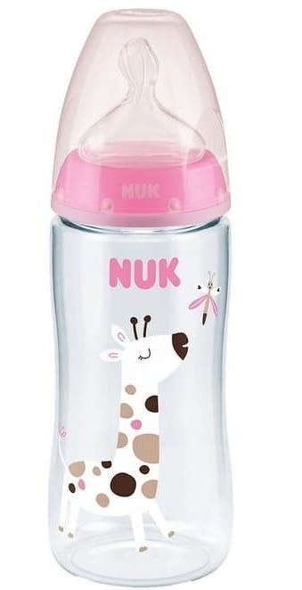 441120 BUTELKA 300ML WSKAŹNIK TEMPERATURY 0-6 527911, 741926 RÓŻOWA