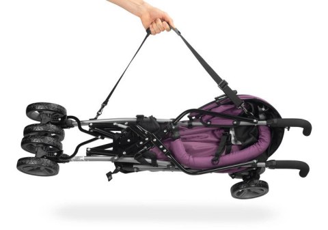 WÓZEK SPACEROWY ALFA PURPLE WÓZEK SPACEROWY ALFA PURPLE