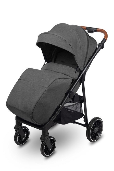 WÓZEK SPACEROWY ELMA DARK GREY WÓZEK SPACEROWY ELMA DARK GREY