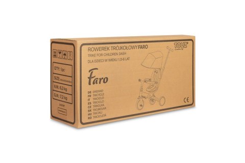 ROWEREK 3-KOŁOWY FARO PINK